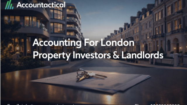 Accounting for London property investors and landlords with Accountactical property tax and accounting services
